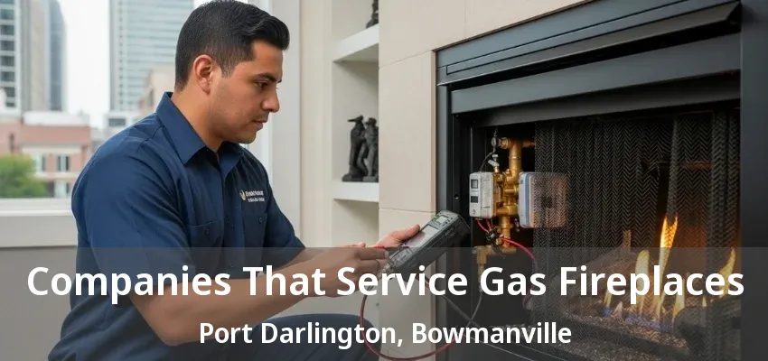 Companies That Service Gas Fireplaces Port Darlington, Bowmanville - ON