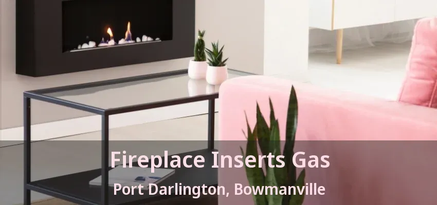 Fireplace Inserts Gas Port Darlington, Bowmanville - ON
