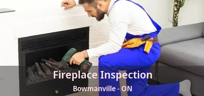 Fireplace Inspection Bowmanville - ON