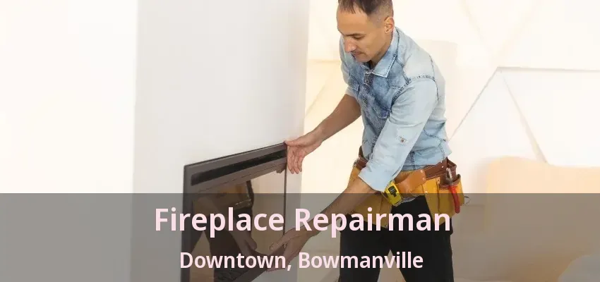 Fireplace Repairman Downtown, Bowmanville - ON