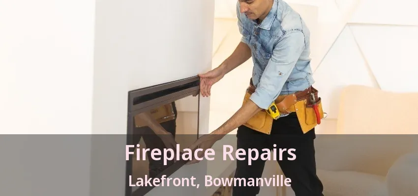 Fireplace Repairs Lakefront, Bowmanville - ON