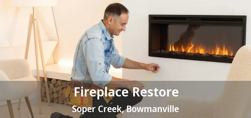 Fireplace Restore Soper Creek, Bowmanville - ON