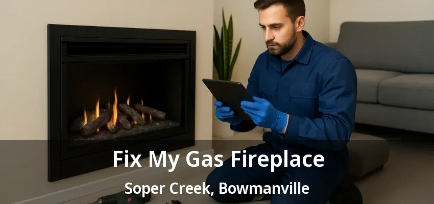 Fix My Gas Fireplace Soper Creek, Bowmanville - ON