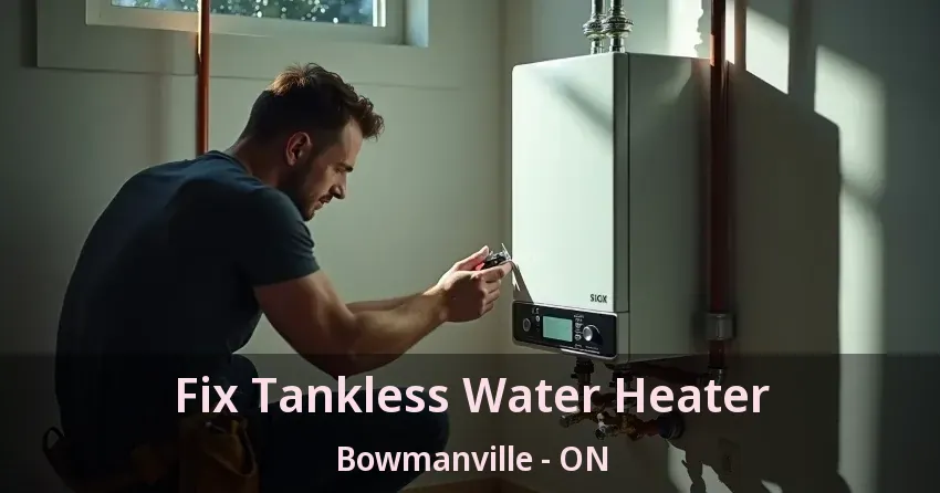 Fix Tankless Water Heater Bowmanville - ON