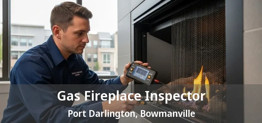 Gas Fireplace Inspector Port Darlington, Bowmanville - ON