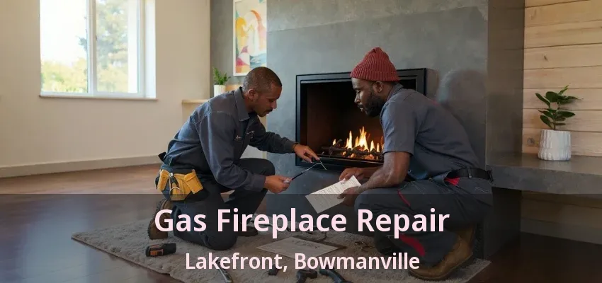 Gas Fireplace Repair Lakefront, Bowmanville - ON