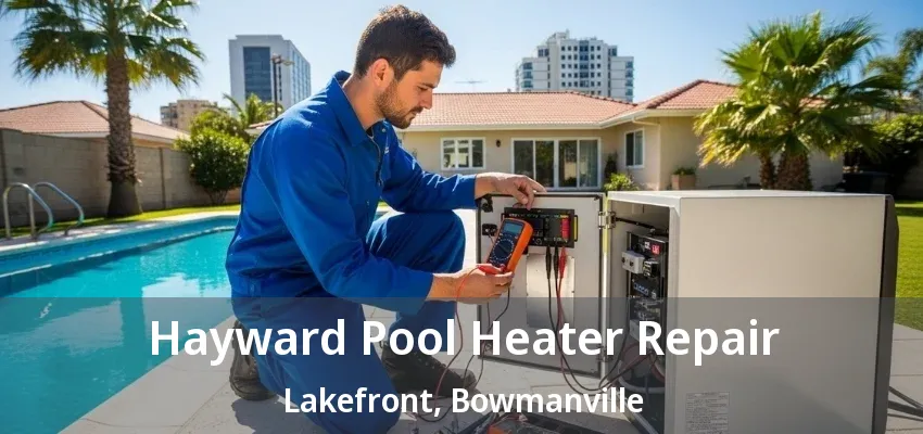 Hayward Pool Heater Repair Lakefront, Bowmanville - ON Hayward Pool Heater Repair Lakefront, Bowmanville - ON