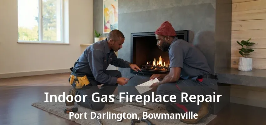 Indoor Gas Fireplace Repair Port Darlington, Bowmanville - ON