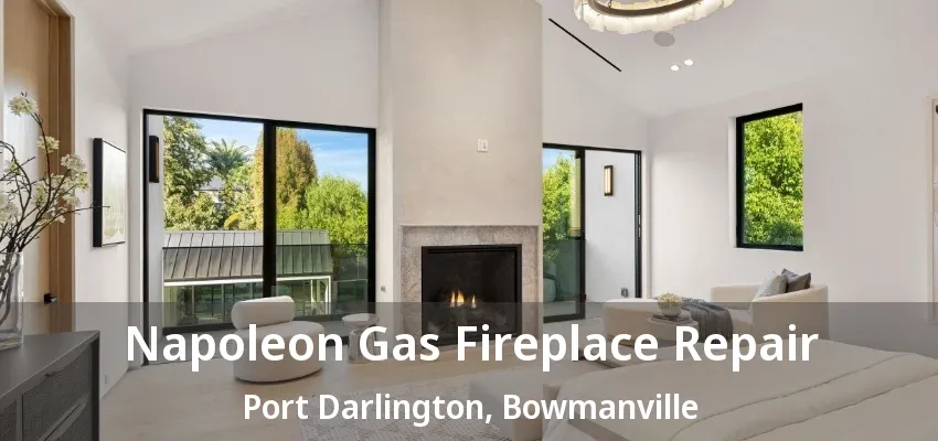 Napoleon Gas Fireplace Repair Port Darlington, Bowmanville - ON