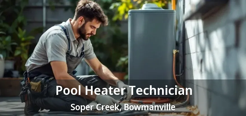 Pool Heater Technician Soper Creek, Bowmanville - ON Pool Heater Technician Soper Creek, Bowmanville - ON