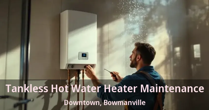 Tankless Hot Water Heater Maintenance Downtown, Bowmanville - ON