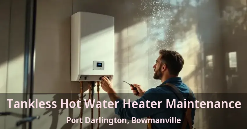 Tankless Hot Water Heater Maintenance Port Darlington, Bowmanville - ON