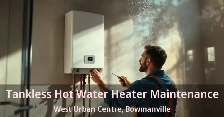 Tankless Hot Water Heater Maintenance West Urban Centre, Bowmanville - ON