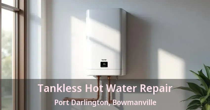 Tankless Hot Water Repair Port Darlington, Bowmanville - ON