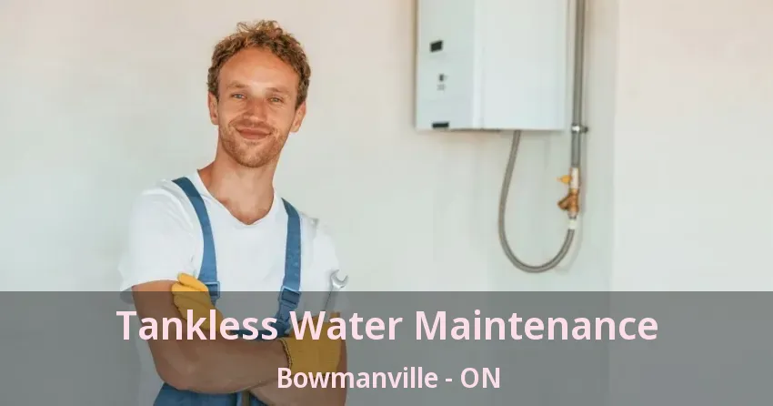 Tankless Water Maintenance Bowmanville - ON