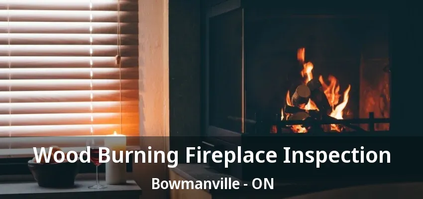 Wood Burning Fireplace Inspection Bowmanville - ON Wood Burning Fireplace Inspection Bowmanville - ON