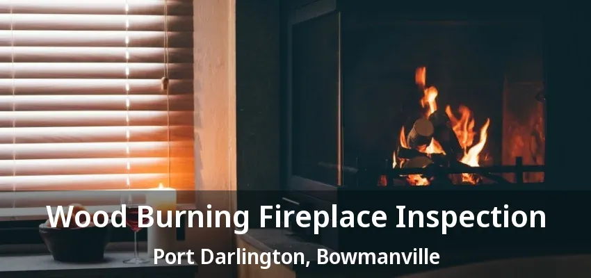 Wood Burning Fireplace Inspection Port Darlington, Bowmanville - ON